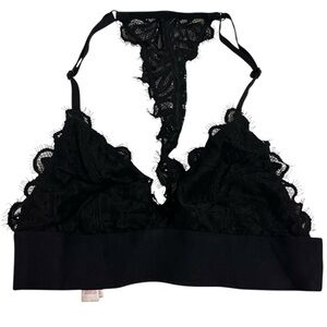 PINK Victoria's Secret Black Lace Bralette